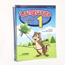 ABeka Language 1 Seatwork Text Teacher Key Grade One Fourth Edition - £13.99 GBP