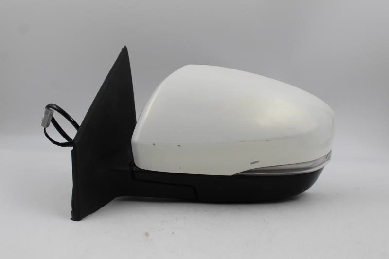 Left Driver Side White Door Mirror Fits 2015 MAZDA CX-9 OEM #196145 Wire - £212.31 GBP