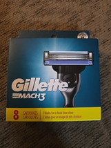 Gillette Mach3 Men&#39;s Razor Blade, 3-Blade Refills 8 Count (ZZ88) - $18.52