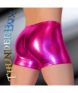 Thunderbox Chrome Metal Magenta Gladiator Shorts Dancers Costume Theater... - $565.44 MXN