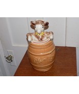 Vintage Elsie The Cow Ceramic Cookie Jar - $196.23 CAD