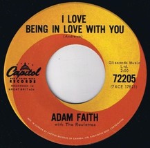 Adam Faith I Love Being In Love With You 45 rpm It&#39;s Alright Canadian Pressing - £3.68 GBP