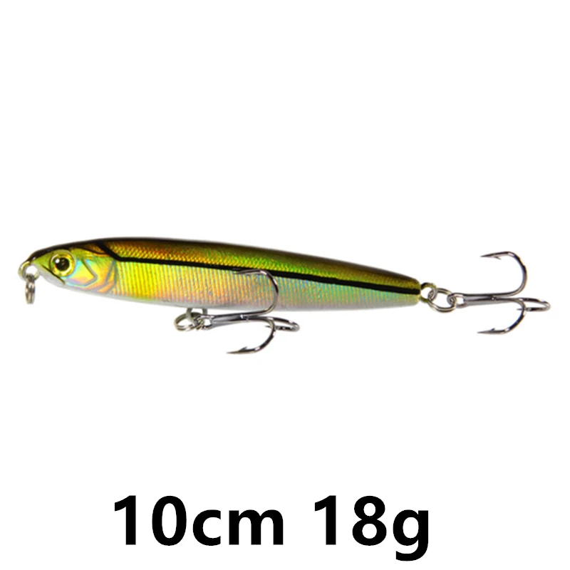 1PCS Topwater Floating Pencil Fishing Lure 80mm100mm Artificial Bait Sub Surface - £47.18 GBP
