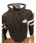 MENS Small Reebok Zip Front CFL Football Hoodie 98th Edmonton 2010 Grey Cup - $8.71