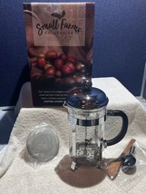 Small Farms Collective 8 Cup French Press Coffee Maker NIB - £7.91 GBP