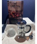 Small Farms Collective 8 Cup French Press Coffee Maker NIB - £7.78 GBP