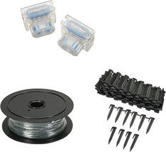 50M Boundary Wire, 70 Pcs. Pegs, And 3 Connectors Are Included In The Worx - £71.37 GBP