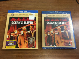 Oceans Eleven Blu ray + DVD, Warner Brothers 90th Anniversary Slip Cover - £12.14 GBP