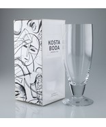 Kosta Boda 30 Cl Line Beer Glass 7021512 w/ Original Box Nice - £49.84 GBP