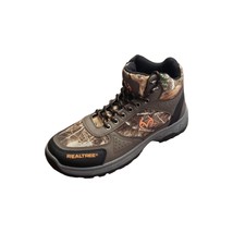 Realtree Outfitters Men&#39;s Trace Camo Boot Shoes Brown Camouflage Size 13 - £39.55 GBP