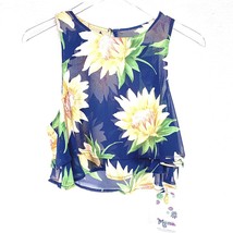 NWT - Show Me Your Mumu - Women&#39;s King Floral Crop Top Tiered Sunflower Dreams L - £23.26 GBP