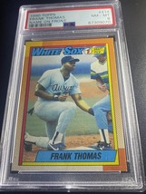 Frank Thomas 1990 Topps PSA 8 Rookie Card RC HOF White Sox 500 HR Club! Mint! - £15.54 GBP
