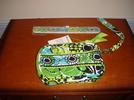 Vera Bradley Lime&#39;s Up Tech Case And Nail File - £15.69 GBP