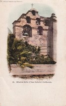 Bells San Gabriel Mission California CA UDB Postcard E06 - £4.73 GBP