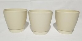 Tupperware Replacement Cups For Condiment Caddy Beige Vintage - $10.88