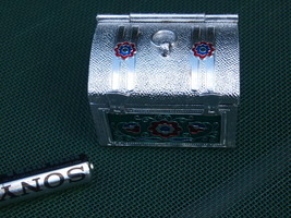 Rare Vintage Soviet USSR Mini  Aluminum Treasure  Box - £22.50 GBP