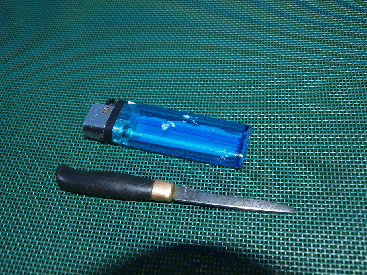 VINTAGE ORIGINAL SOVIET RUSSIAN USSR NICE SOUVENIR MINI KNIFE 1976 - $12.37
