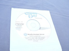 Moody&#39;s Investors Service - Company Data from September 1997 CD - $3.95