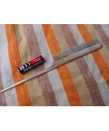 Vintage Russian Soviet USSR Aluminum Hair Comb   #25 - $20.33 CAD