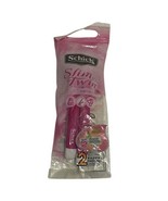 Schick Slim Twin Womens Disposable Razors ST2 Sensitive 2 Pak Aloe New I... - $84.58 MXN