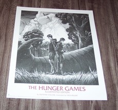 THE HUNGER GAMES Illustrated Edition 2024 NYCC COMIC CON EXCLUSIVE POSTE... - $14.85
