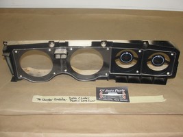 OEM 1976 76 Chrysler Cordoba DASH INSTRUMENT CLUSTER PLASTIC LENS COVER ... - $59.39