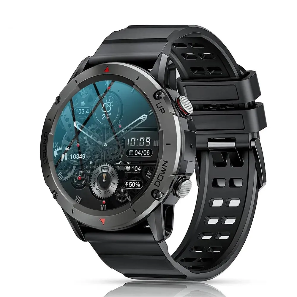  1.39 Inch HD Bluetooth Call Smart Watch Men IP68 Waterproof Sports Fitness Trac - £95.66 GBP