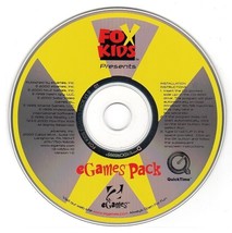 Fox Kids eGames Pack (PC-CD, 2000) for Windows 95/98/ME - NEW CD in SLEEVE - £3.18 GBP