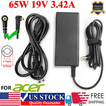 19V 3.42A 65W Ac Charger Adapter For Acer Aspire 3680 5349 5750 5534 7551 7741Z - £18.08 GBP