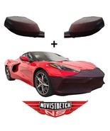 C8 Corvette Stingray NoviStretch Front + Mirror Bra Combo High Tech Stre... - €162,01 EUR