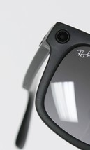 Ray-Ban Meta Wayfarer RW4006 601ST3 Smart Sunglasses Matte Black/Graphite image 6