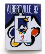 Albertville 1992 Olympic Pin France COJO Official Program Design Winter ... - $17.68 CAD