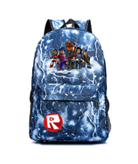 Roblox Theme Lightning Backpack Schoolbag Daypack Bookbag Family - £23.58 GBP