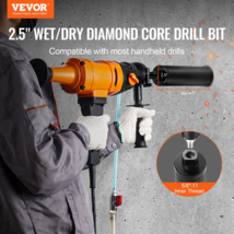 VEVOR Core Drill Bit, 2.5&quot; Wet/Dry Diamond Core Drill Bits for Brick and Block, - £37.48 GBP