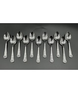Reed &amp; Barton Kings Teaspoon Stainless Glossy 6 7/8” (11) Piece 1824 175... - $87.80 CAD