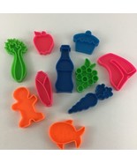 Tuff Stuff Shopping Cart Replacement Food Grocery Meal Toy 10pc Lot Vint... - $47.32 CAD