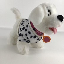 Walt Disney World 101 Dalmatians Oddball Dog 8" Plush Stuffed Puppy Toy Vintage - $39.55