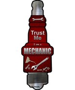 Mechanic Novelty Metal Spark Plug Sign J-029 - $520.46 MXN