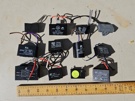 24LL02 ONE DOZEN ASSORTED 250V CLASS CAPACITORS, VERY GOOD CONDITION - $13.97