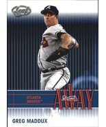 2004 Leaf Home/Away #1A Greg Maddux AWAY - £2.31 GBP