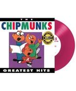 The Chipmunks Greatest Hits LP ~ Exclusive Colored Vinyl (Pink) ~ New/Se... - £35.85 GBP