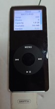 Apple iPod nano 1st Generation Black 2 GB  MA099LL Bundled Works W/ Char... - $19.34