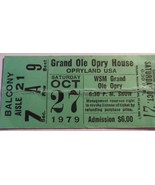Grand Ole Opry 7 Vintage Ticket Stubs 79-83 Nashville WSM + 1970 Bluegra... - €12,64 EUR
