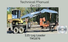 John Deere 535 Log Loader Service Repair Manual TM1876 - £15.01 GBP+