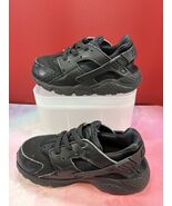 Nike Huarache Infant Toddler Sneakers Black Size 9c Good Condition - $22.77