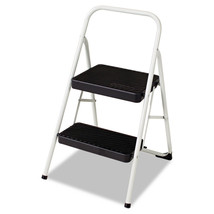 Cosco 11-135CLGG1 2-Step Folding Steel Step Stool - Cool Gray - £60.89 GBP