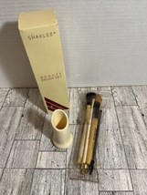 New Vtg Shaklee Beauty Brush Set w/Vanity Stand &amp; Case Lips Powder Brows - £14.18 GBP