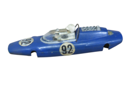 Vintage Marx Indianapolis Special Racing Slot Car Blue - Shell Only! - $29.65