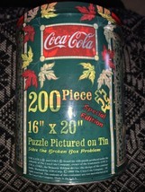 1998 Norman Rockwell Coca-Cola 200 Piece Puzzle in Coke Tin Can *SEALED* - £23.27 GBP
