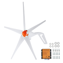 VEVOR 500W Wind Turbine Generator, 12V Wind Turbine Kit, 5-Blade Wind Ge... - $105.99